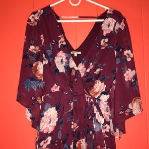 Charlotte Russe Floral Romper